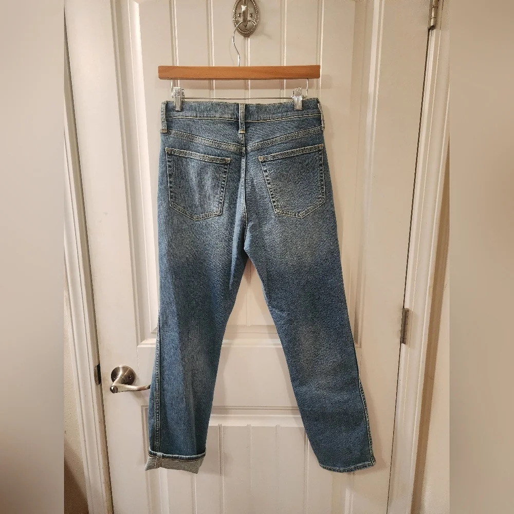 J.Crew Vintage Straight Jeans 27 10" High Rise Light Wash NWT - Picture 4 of 4